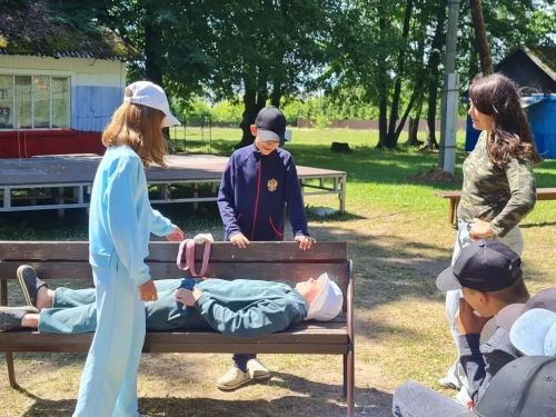 Детей Лаишевского района учили спасать жизни