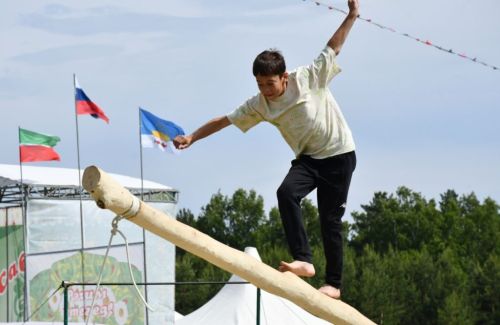 Лаишевский Сабантуй: увлекательные спортивные соревнования