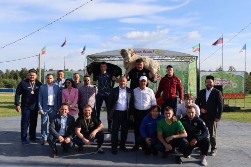 Победители и призеры турнира по корэш на лаишевском Сабантуе
