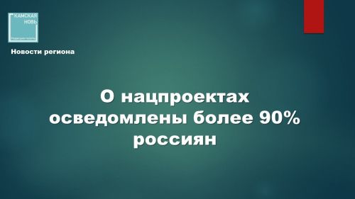 Национальные проекты в России: достижения и перспективы