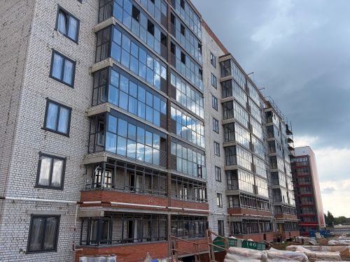 В Лаишеве строятся многоквартирные дома и очистные сооружения