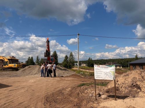 В Лаишеве строятся многоквартирные дома и очистные сооружения