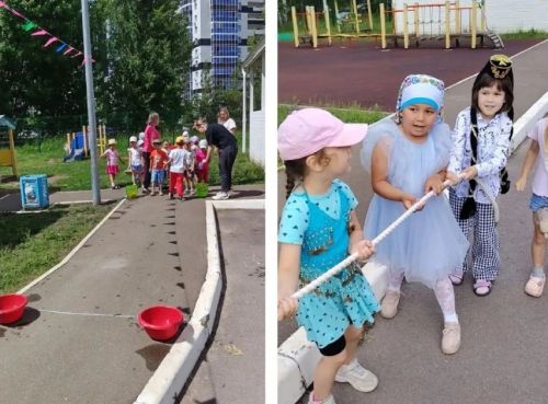 Дети Лаишевского района весело отметили Сабантуй