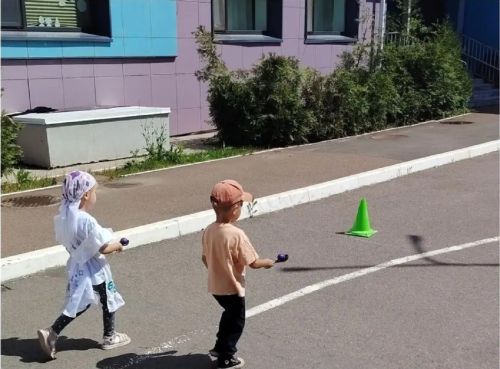 Дети Лаишевского района весело отметили Сабантуй