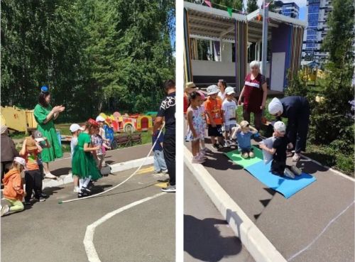 Дети Лаишевского района весело отметили Сабантуй