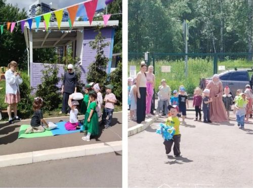 Дети Лаишевского района весело отметили Сабантуй