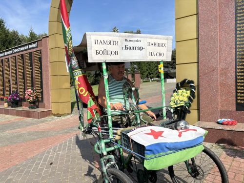 Маршрут Рашида Зиатдинова объединил районы Татарстана в память о героях