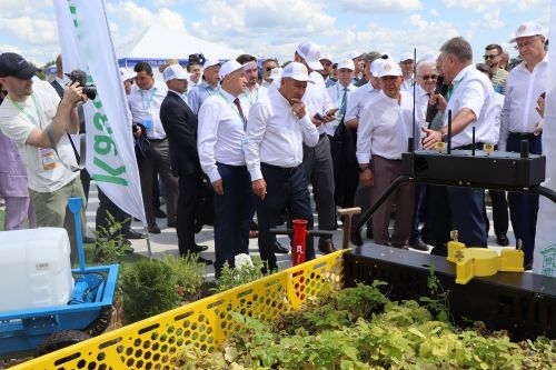 В Лаишевском районе открылась международная выставка «Агроволга-2026»