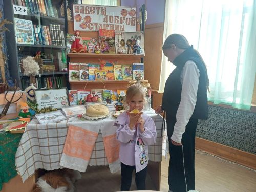 Фольклорные посиделки увлекательно прошли в детской библиотеке Лаишева