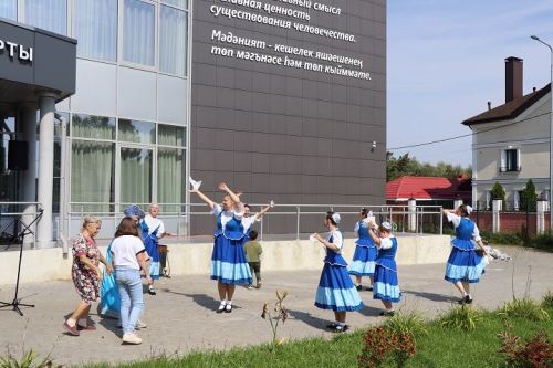 В селе Столбище Лаишевского района отметили Яблочный спас
