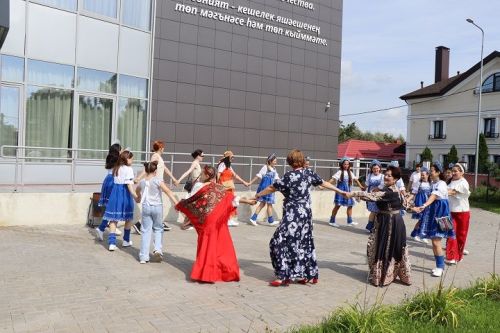 В селе Столбище Лаишевского района отметили Яблочный спас