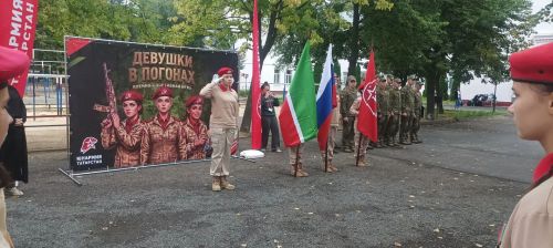 Команда Лаишевского района заняла второе место в соревновании  «Девушки в погонах»