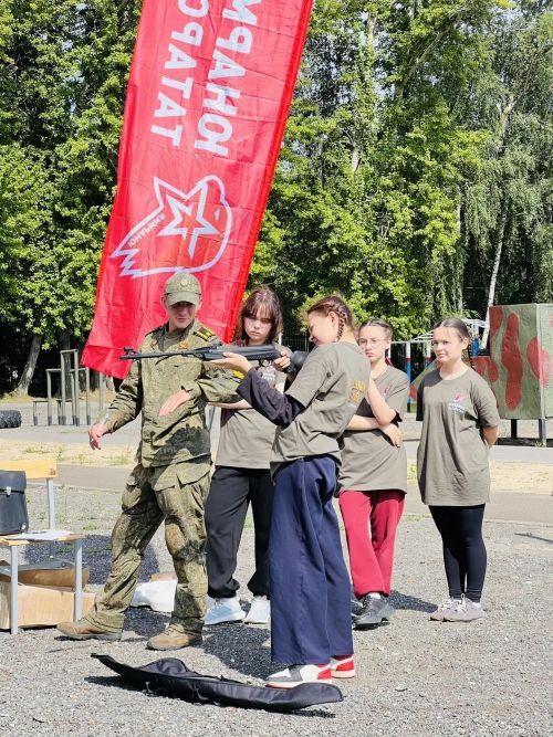 Команда Лаишевского района заняла второе место в соревновании  «Девушки в погонах»