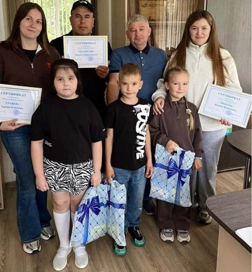 Лаеш ветеринария табиблары балаларга мәктәпкә әзерләнергә ярдәм итте