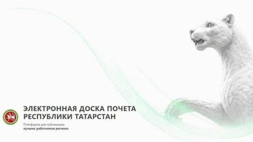 В Татарстане заработала электронная доска почета