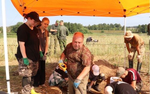 Поисковики Лаишевского района помогли найти останки 69 красноармейцев