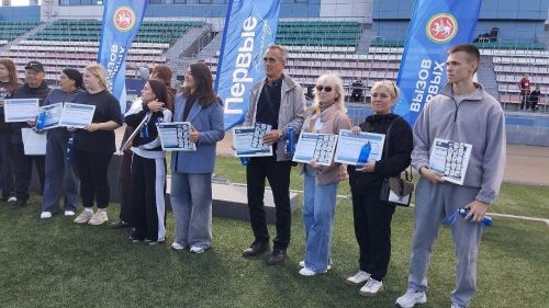Активисты Лаишевского района показали командный дух