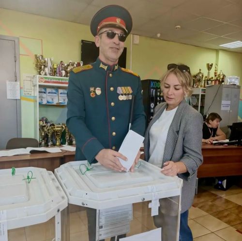 На выборах в Лаишевском районе проголосовал ветеран СВО Александр Антонов