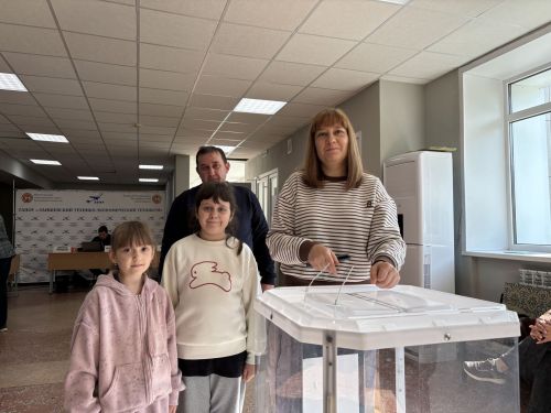 Участок в техникуме живёт в ритме выборов