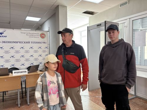 Участок в техникуме живёт в ритме выборов