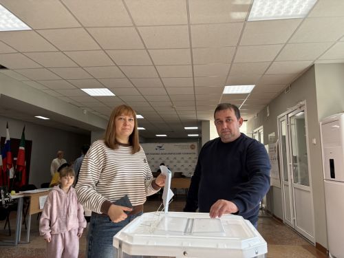 Участок в техникуме живёт в ритме выборов