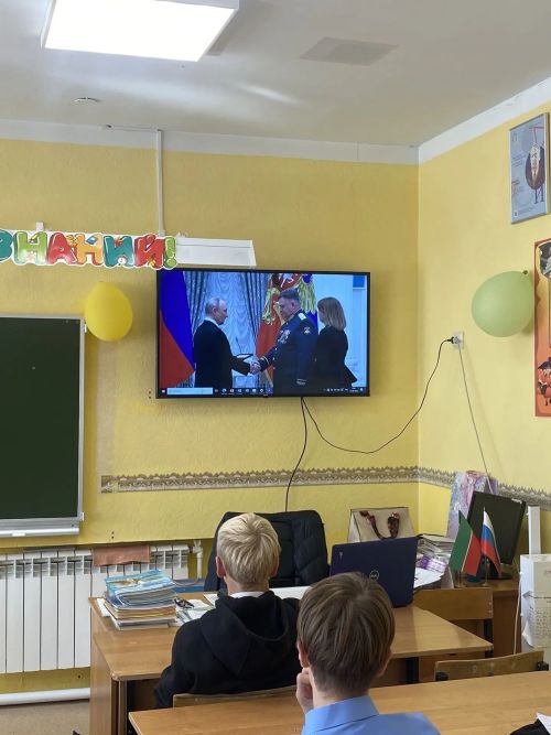 Уроки мужества: лаишевским школьникам  рассказали о Героях нашего времени