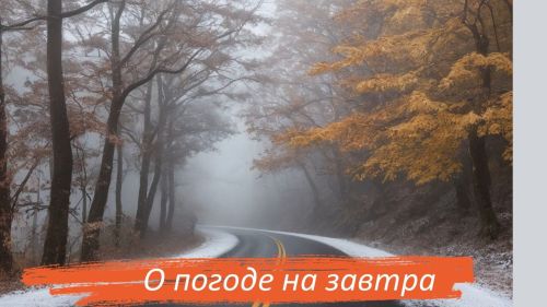 Туман и прочие неприятности ожидают нас завтра