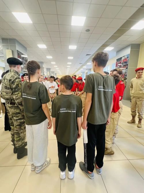 Юнармейцы клуба «Пламя» приняли участие в Республиканском слёте