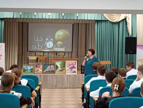 Встреча с преподавателями и выпускниками в Лаишевской школе