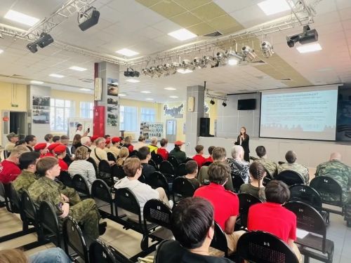 Юнармейцы клуба «Пламя» приняли участие в Республиканском слёте