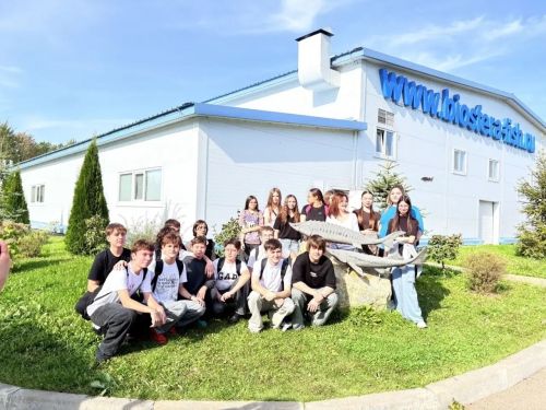 Работа рыбоводного комплекса в Лаишевском районе интересует казанских школьников