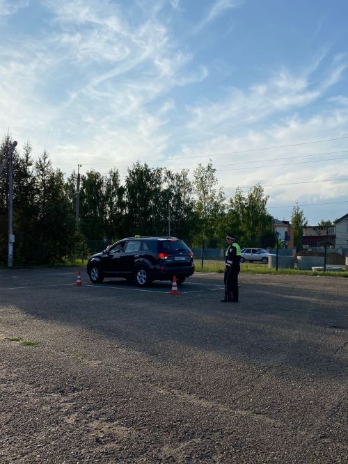 Районный этап конкурса водительского мастерства "Автоледи-2023"