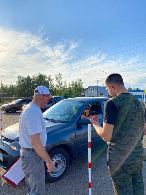 Районный этап конкурса водительского мастерства "Автоледи-2023"