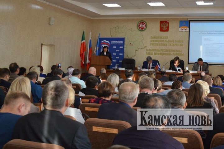 Собрание депутатов «Единой России» состоялось в Лаишеве