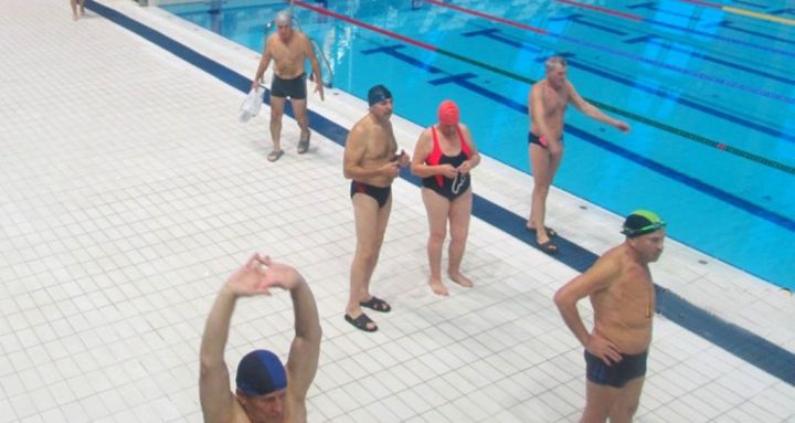 Пенсионеры Лаишева покоряют бассейн Дворца водных видов спорта