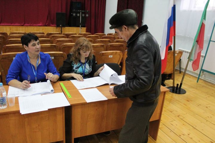 Жители Пелево активно участвуют в референдуме