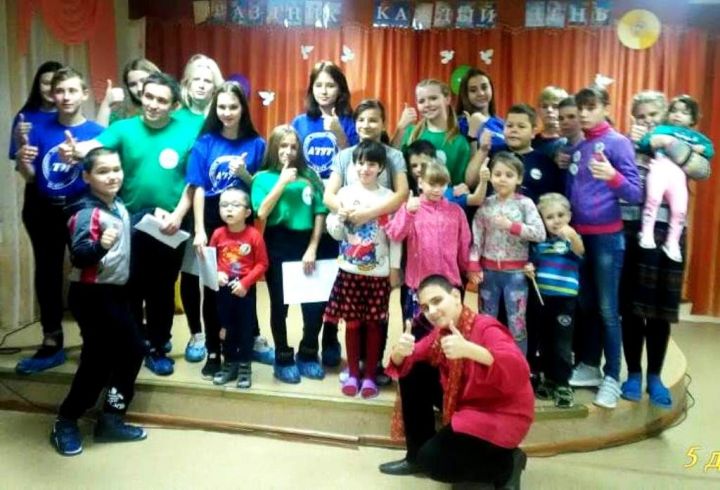 Лаишевские студенты подарили детям праздник