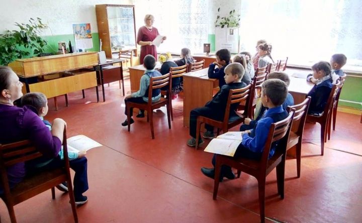 Библиотечный урок для первоклассников Лаишевского района