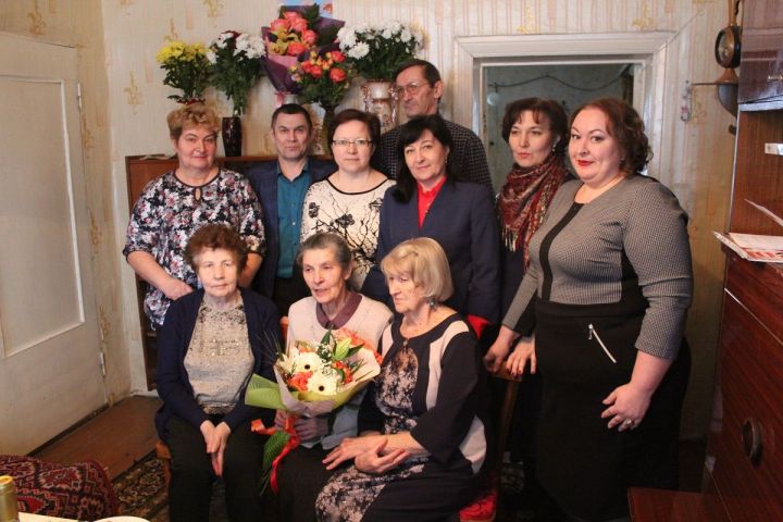 Жительница Лаишева отмечает 90-летие