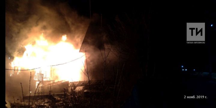 Пожар на площади 100 квадратных метров случился в селе Куюки
