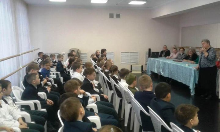 Дети войны делились воспоминаниями с учениками Лаишевской СОШ №2
