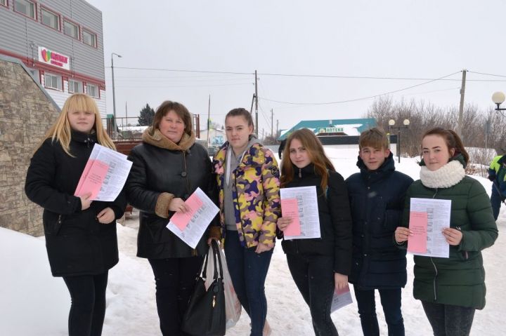 Лаишевские волонтеры включились в акцию «Пожарам - нет!»