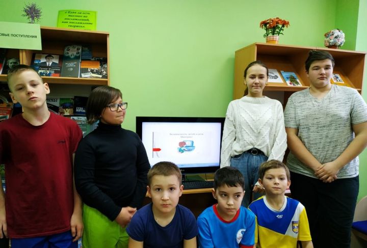 Школьникам Лаишевского района рассказали, какие опасности их могут ждать в Интернете
