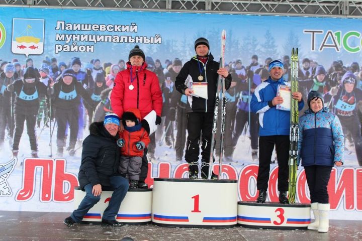 Победители и призеры лаишевской «Лыжни России-2019»