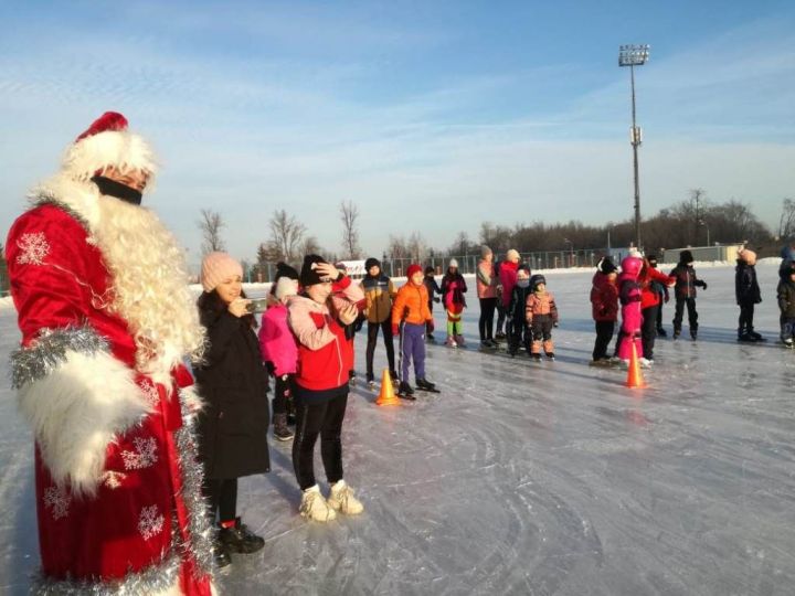 Новогодние забавы в Лаишевском районе