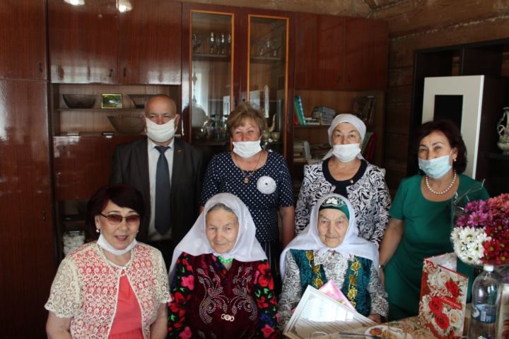Ветеран труда из Лаишевского района отметила 95-летний юбилей