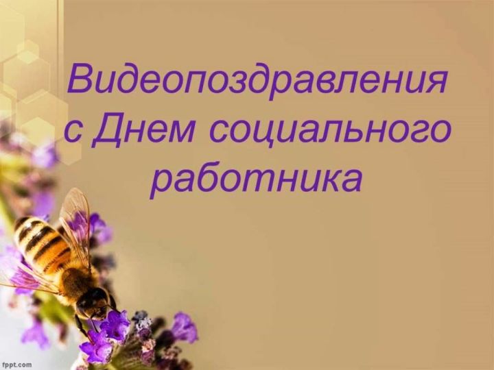 Видеопоздравления  сотрудников соцзащиты с профессиональным праздником