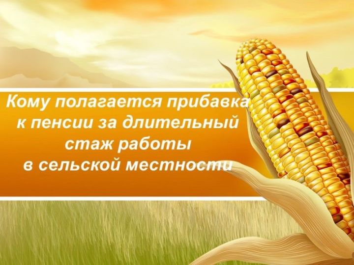 Кому полагается прибавка к пенсии за длительный стаж работы в сельской местности