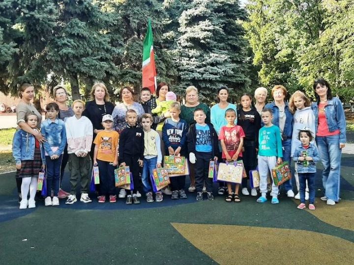 Председатели лаишевских ТОС ко Дню Республики Татарстан провели праздник для детей