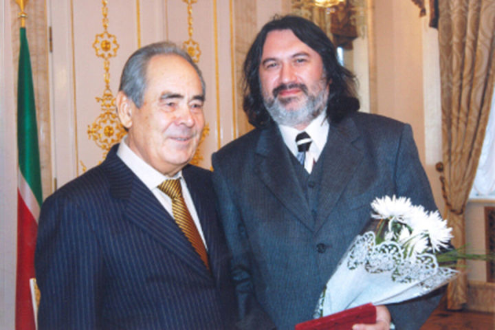 Рустем Абязов гордится знакомством с первым Президентом Татарстана